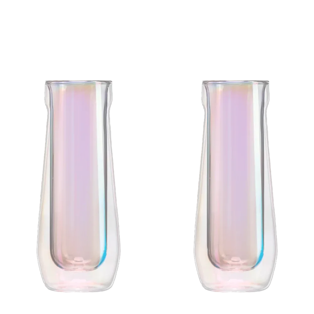 Corkcicle 7 oz Glass Flute Set of 2