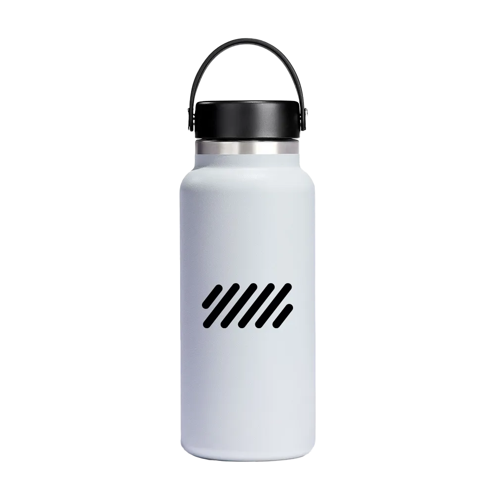 Hydro Flask Wide Mouth 32 oz Water Bottle New with Tags White Hydroflask