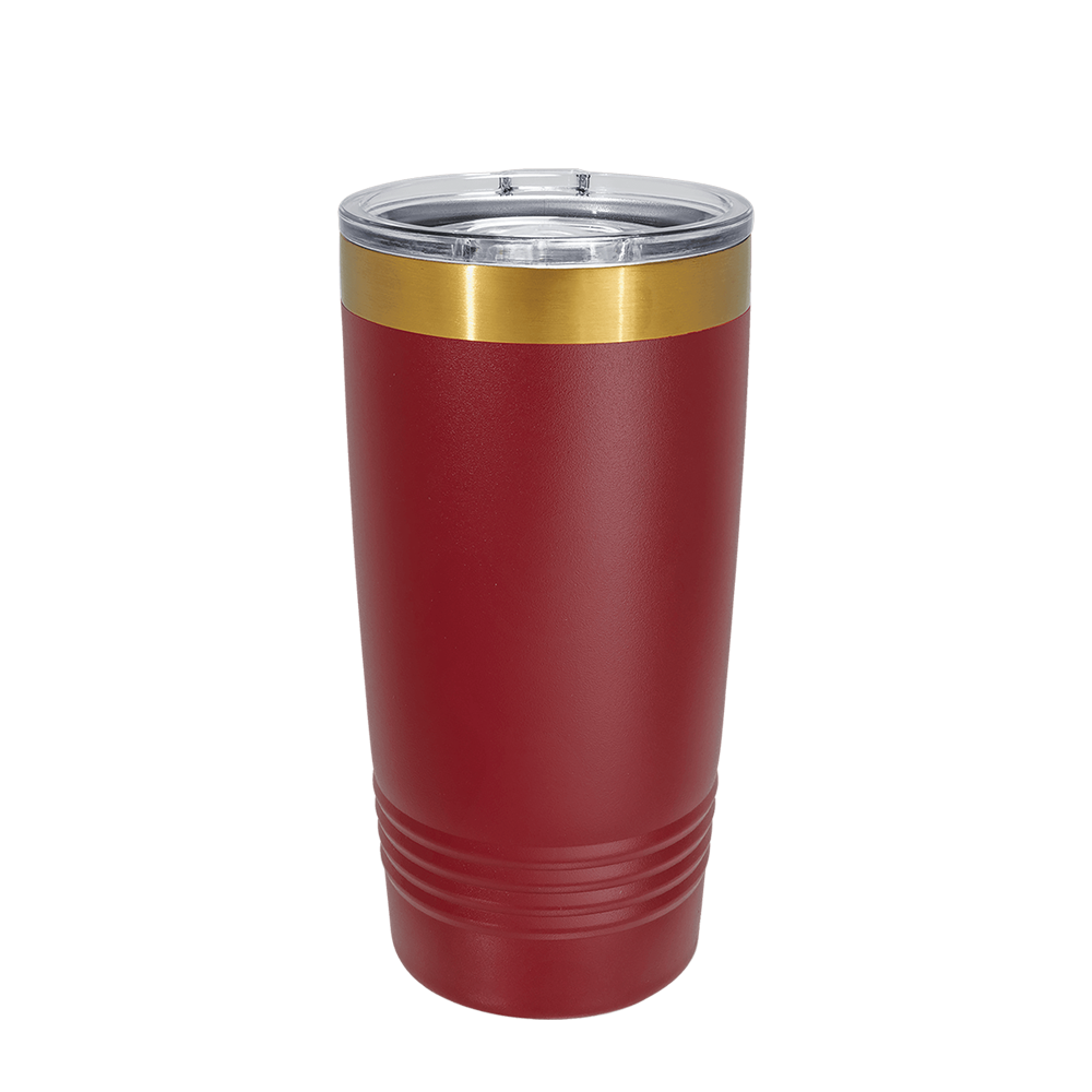 Polar Camel 20 oz Ion Plated Ringneck Tumbler with Slider Lid