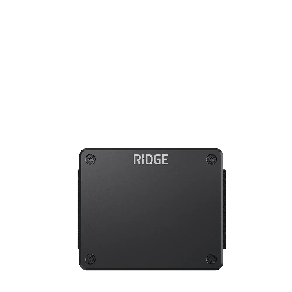Ridge Lite Wallet in Royal Black