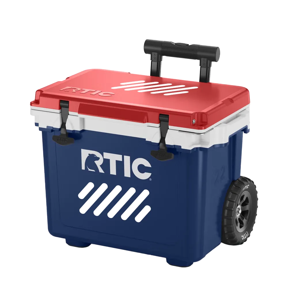 RTIC 22 qt Ultra Light Cooler with Wheels – Diamondback Branding