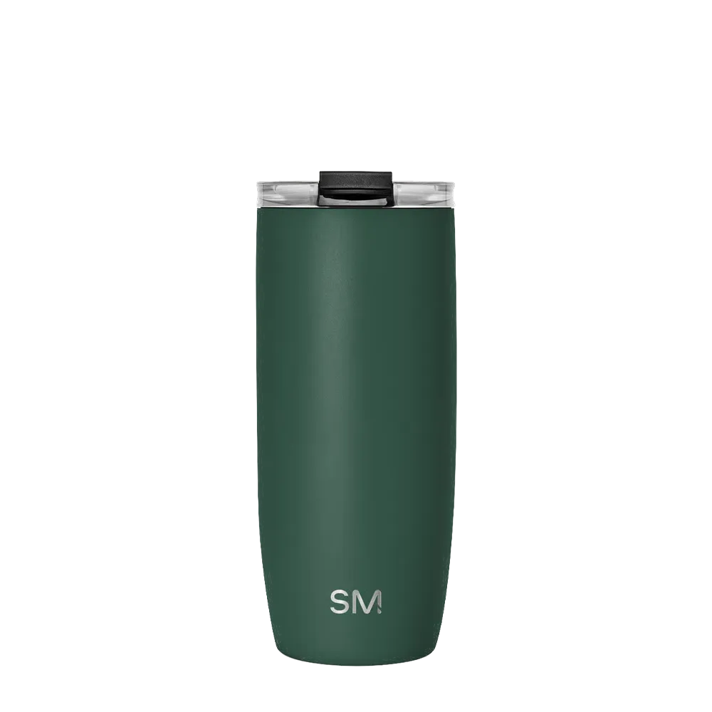 Simple Modern Voyager Tumbler with Clear Flip Lid and Straw 20 oz