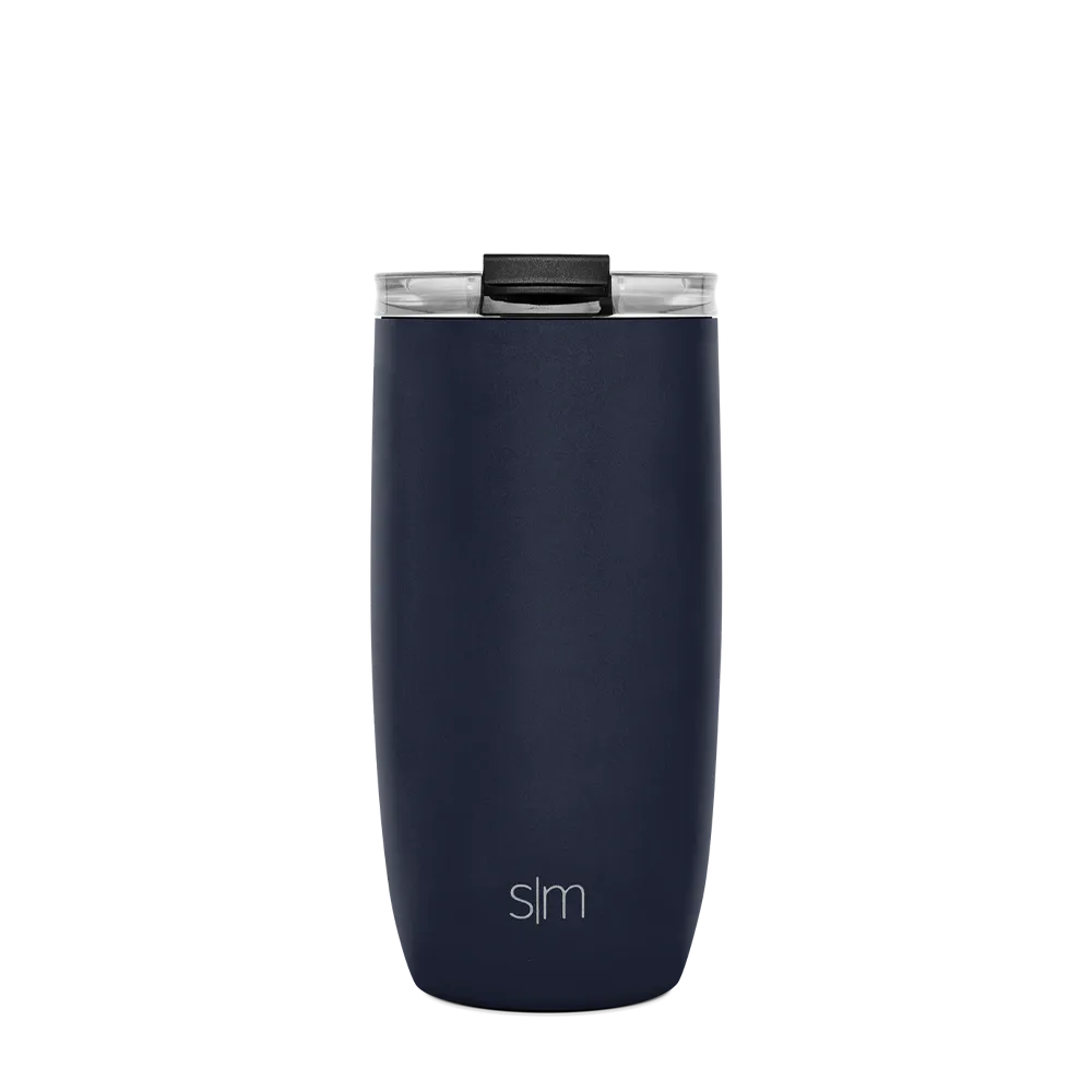 Simple Modern Voyager Tumbler with Clear Flip Lid and Straw 16 oz.