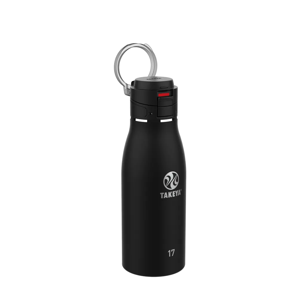 Takeya 17 oz Traveler Insulated Leak Proof Mug With FlipLock Lid