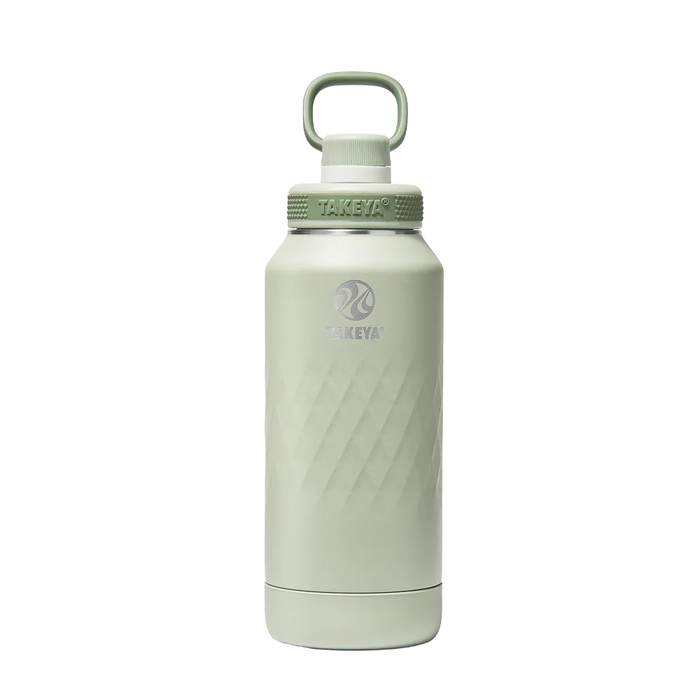 Takeya 32 oz Sport Water Bottle with Spout Lid