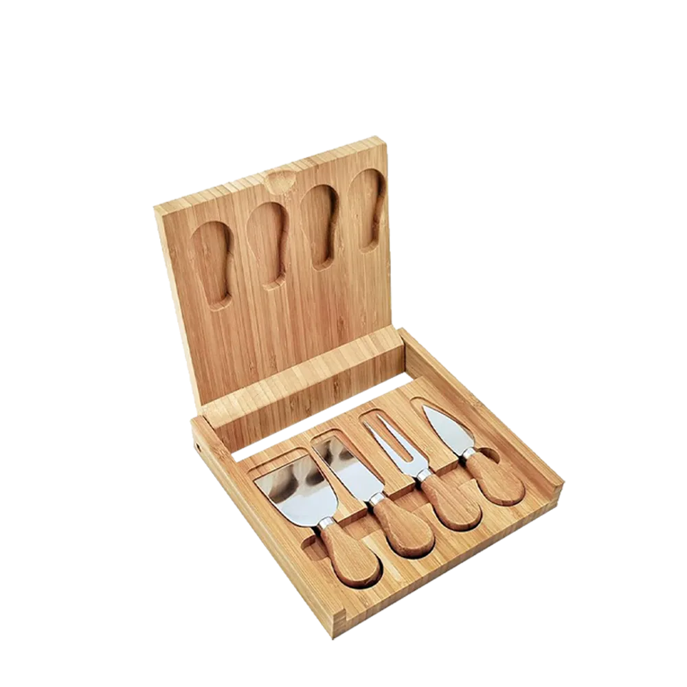 Truebrands Formaggio™: Bamboo Cheese Board & Tool Set