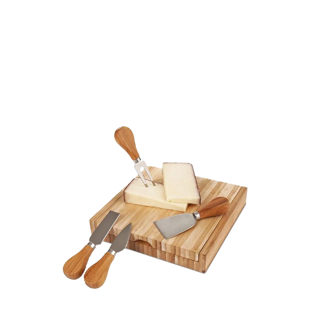 Truebrands Formaggio™: Bamboo Cheese Board & Tool Set