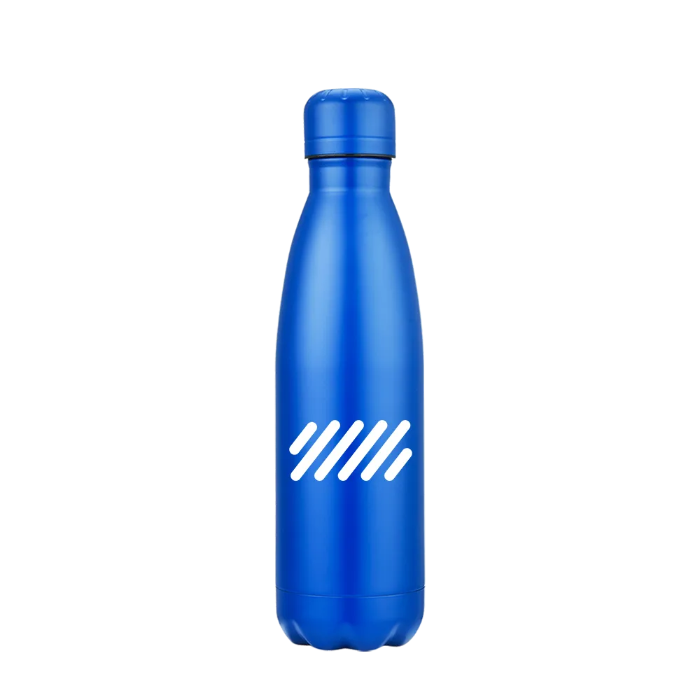 Thin Blue Line Vacuum Insulated Stainless Steel Water Bottle, 17 oz