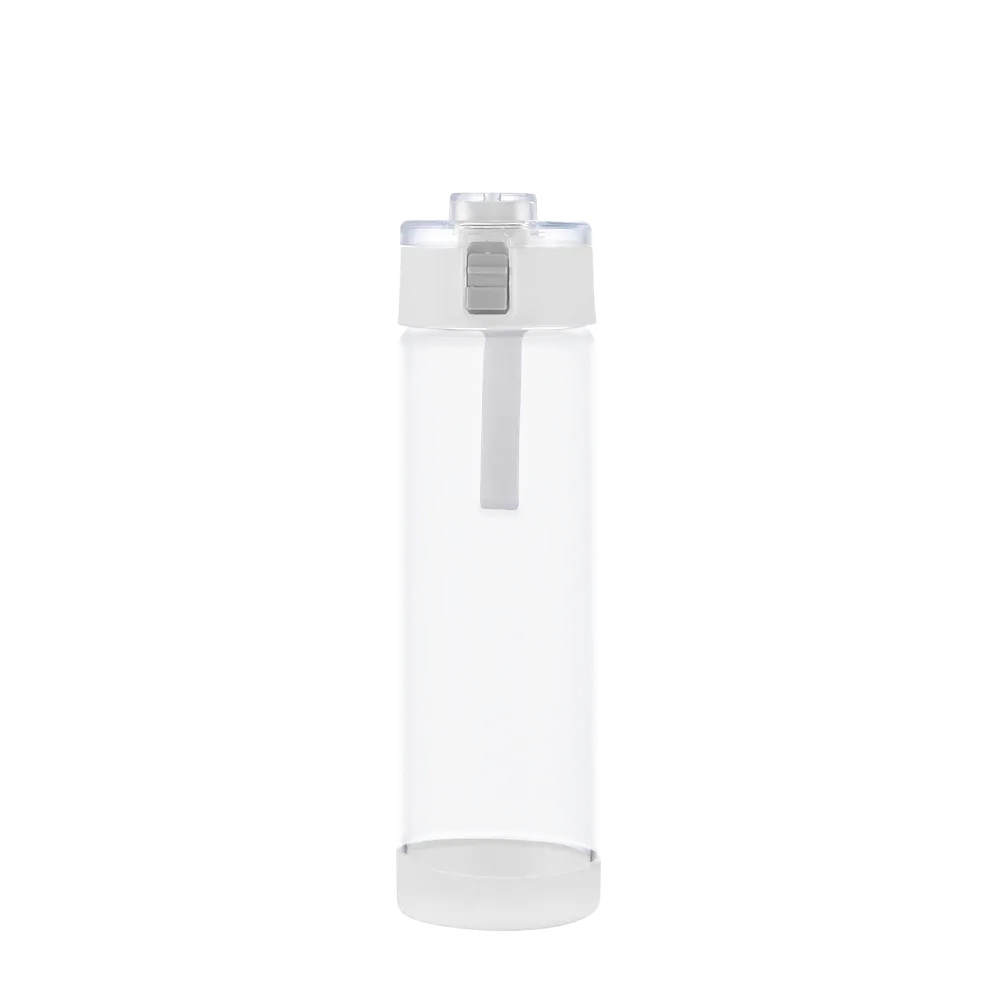 Slate 22 oz Glass Bottle with Spout Lid