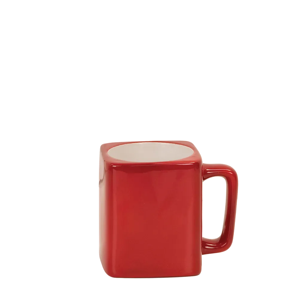 Ceramic Square Mug 8oz