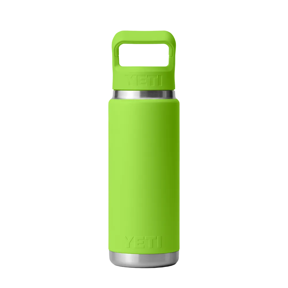 Yeti 26 oz Rambler Straw Bottle with Matching Lid