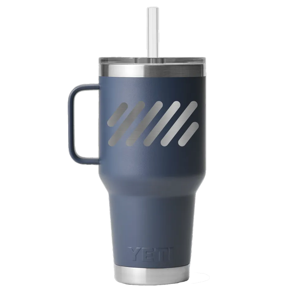 Yeti 35 oz Rambler Mug with Straw Lid – Diamondback Branding Yeti 35 oz Rambler Mug with Straw Lid – Diamondback Branding