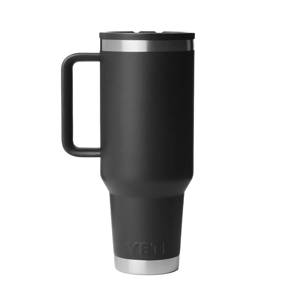 YETI 40 oz Rambler Travel Mug with Color Match Straw Lid