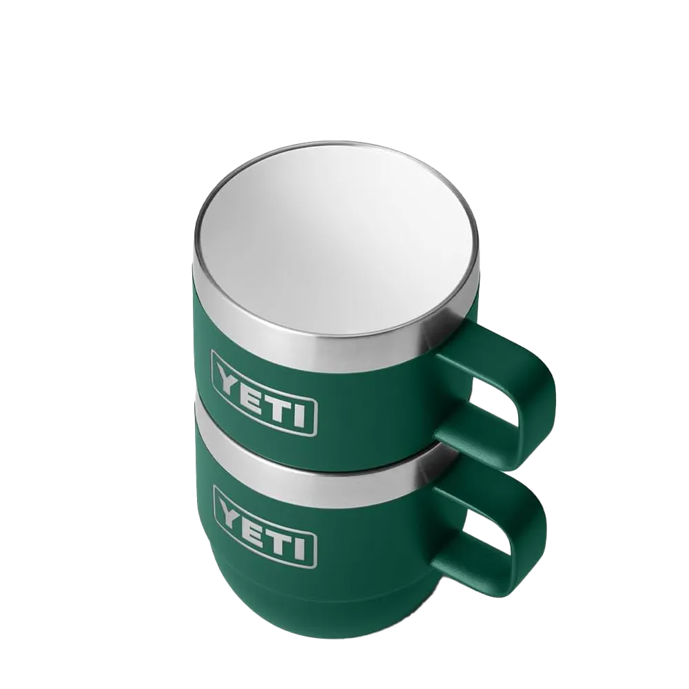 YETI Rambler 6 oz Stackable Mugs with Durasip Ceramic Lining | Seasonal Color