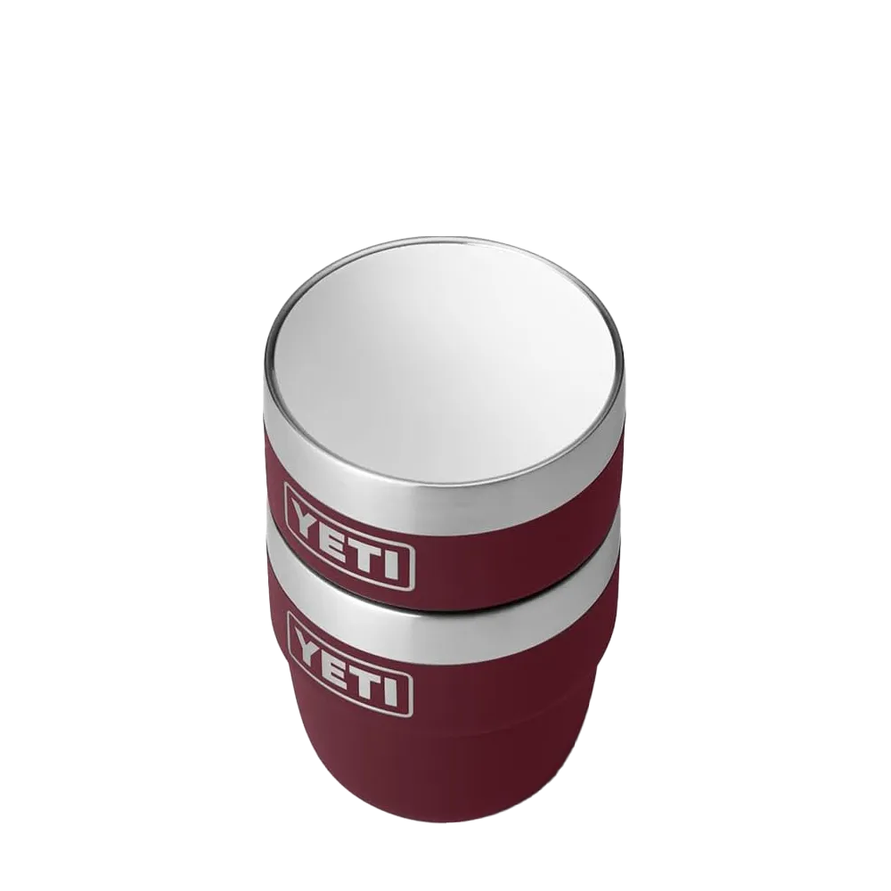 Yeti 4 oz Stackable Cups with Durasip Ceramic Lining | Seasonal Color