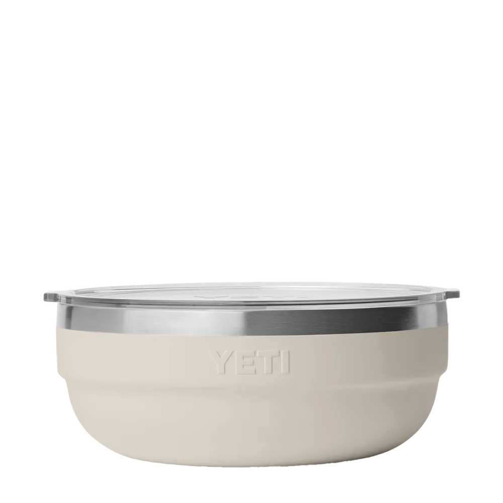 Yeti 0.7 qt Rambler Insulated Low Bowl in cape taupe