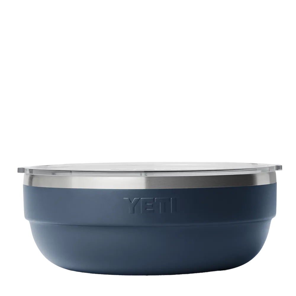 Yeti 3.6 qt Rambler Insulated Low Bowl in navy