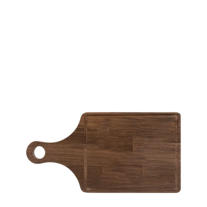 13 1/2&quot; x 7&quot; Cutting Board Paddle Shape with Drip Ring-Diamondback Branding-Diamondback Branding
