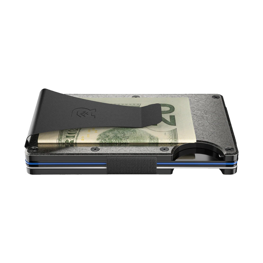 Ridge Wallet Titanium w/ Money Clip-The Ridge-Diamondback Branding