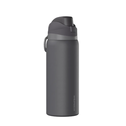 Hydrapeak 32 oz Oasis Water Bottle in Grey Matter