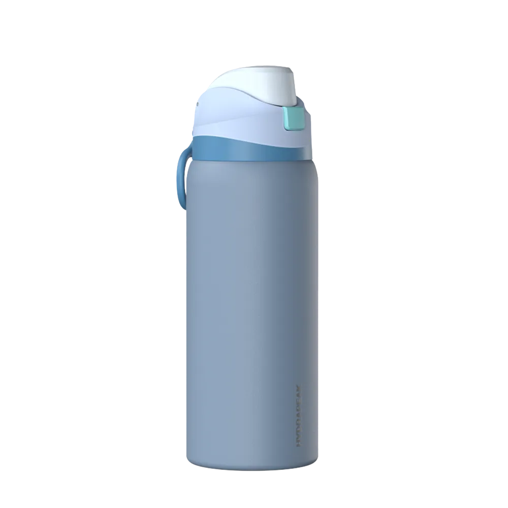 Hydrapeak 32 oz Oasis Water Bottle in Modern Blue
