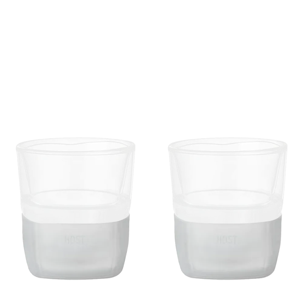 Host 9 oz Glass Freeze Whiskey Glass Set of Two