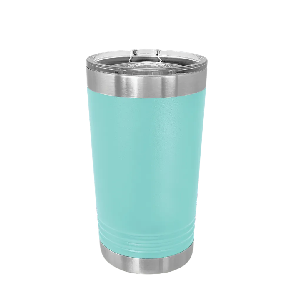 Polar Camel 16oz Vacuum Insulated Tumbler with Clear Lid by www