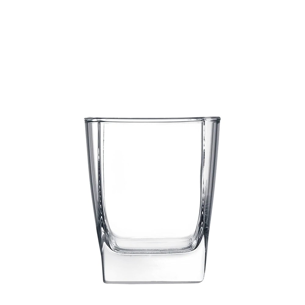 Polar Camel 12 oz. Square Double Old Fashioned Glass