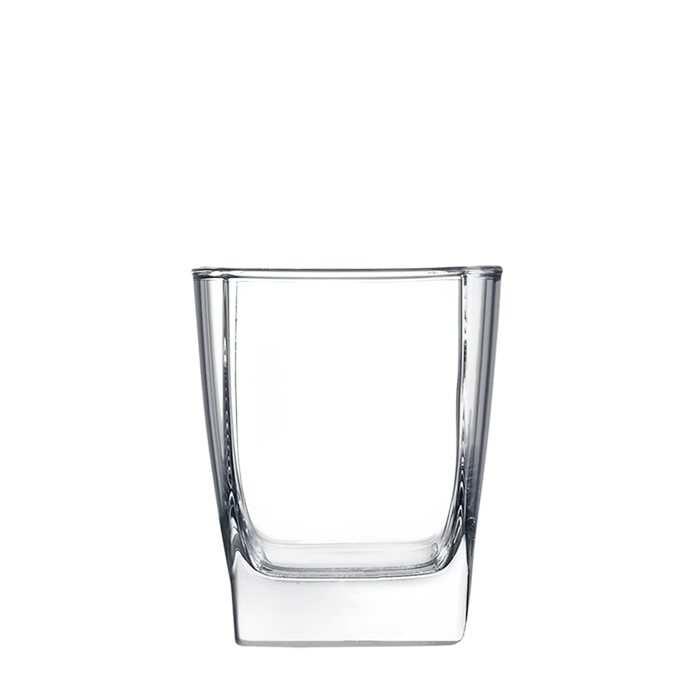 Polar Camel 12 oz Square Double Old Fashioned Glass