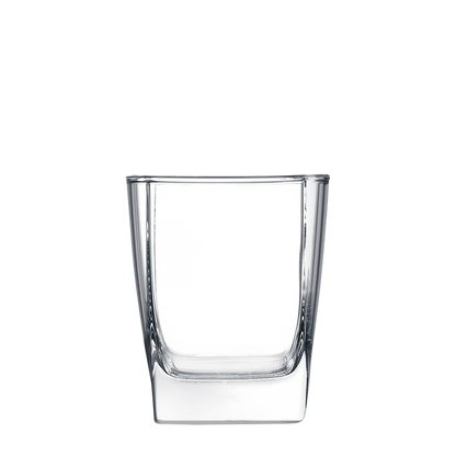 Polar Camel 12 oz Square Double Old Fashioned Glass