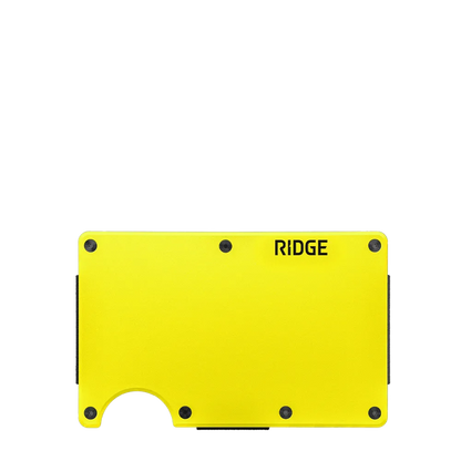 Ridge Aluminum Wallet 2.0 in Hyper Lime