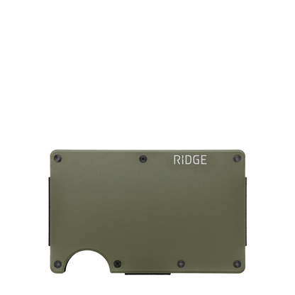 Ridge Wallet Aluminum w/ Cash Strap