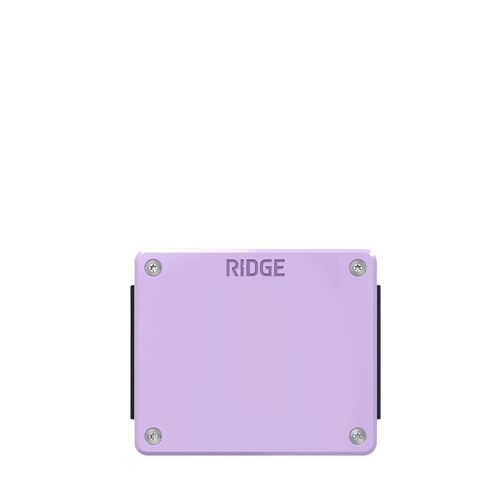 Ridge Lite Wallet in Lavender