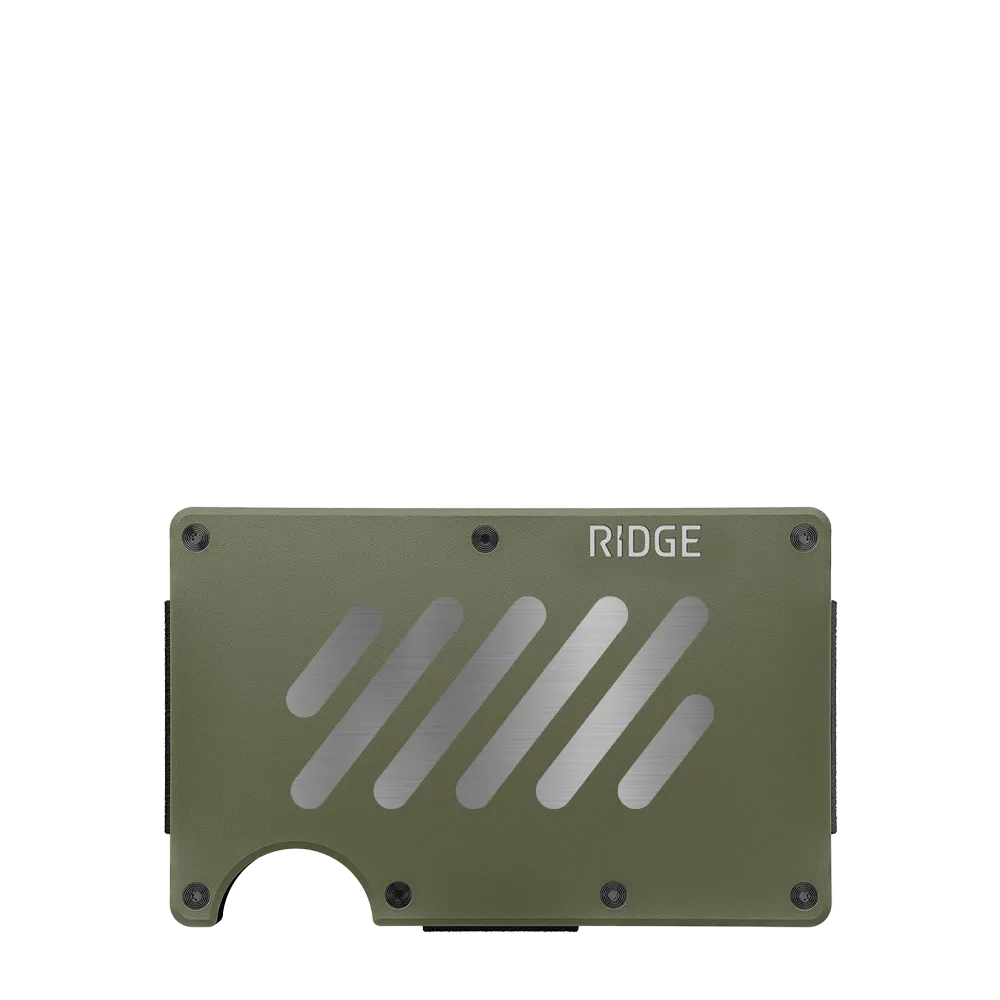 Ridge Wallet Aluminum w/ Money Clip