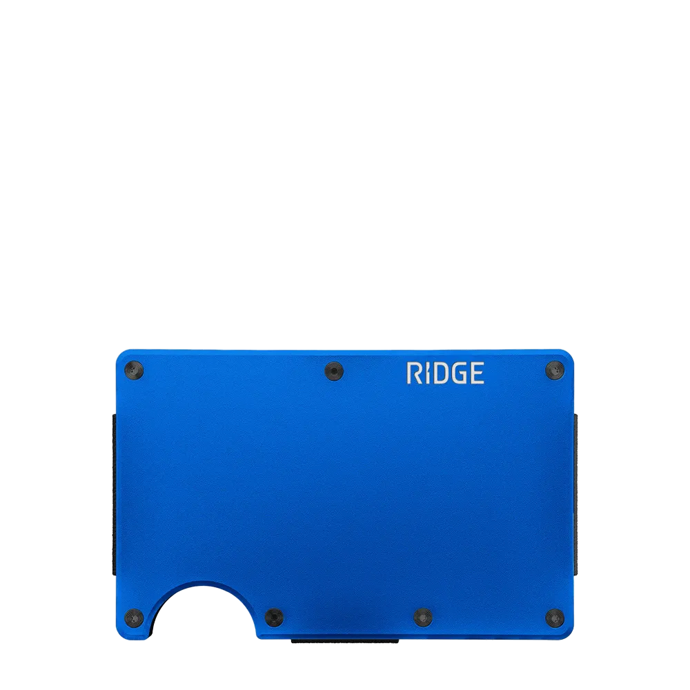 Ridge Wallet Aluminum w/ Money Clip