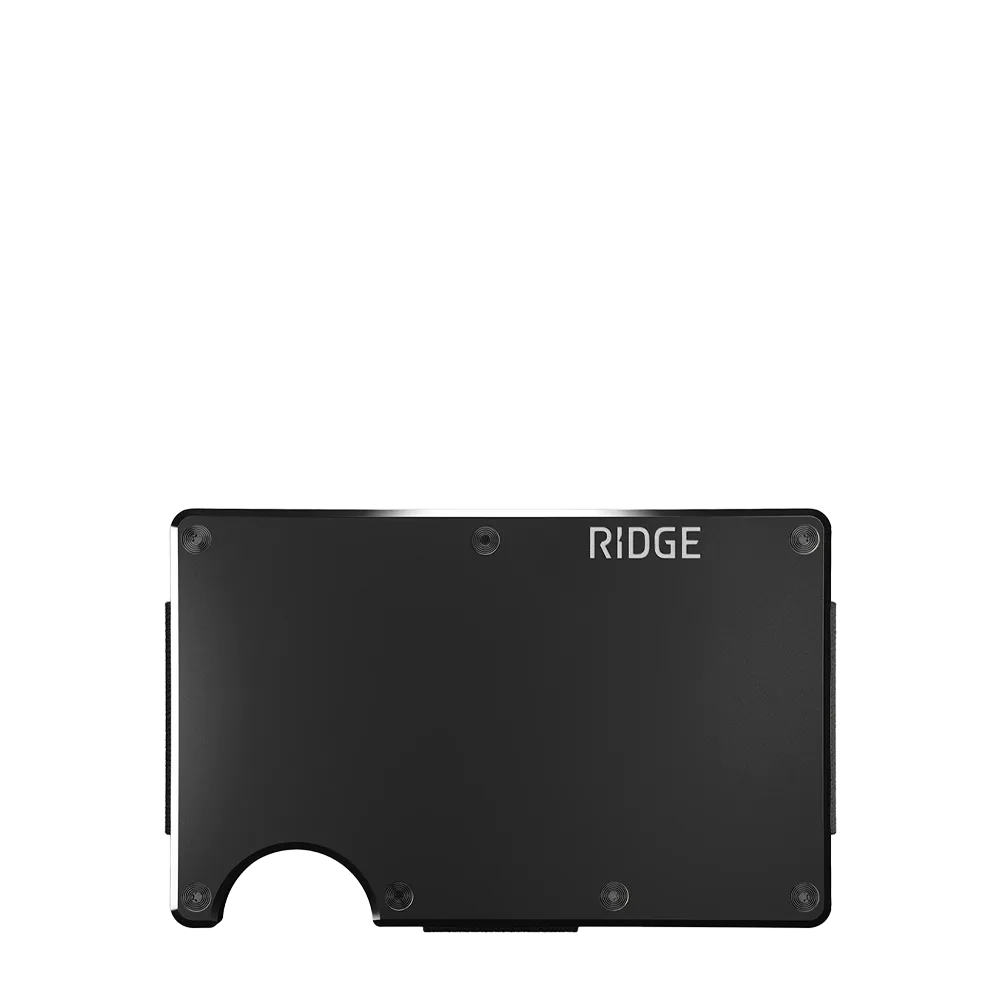 Ridge Wallet Aluminum w/ Money Clip