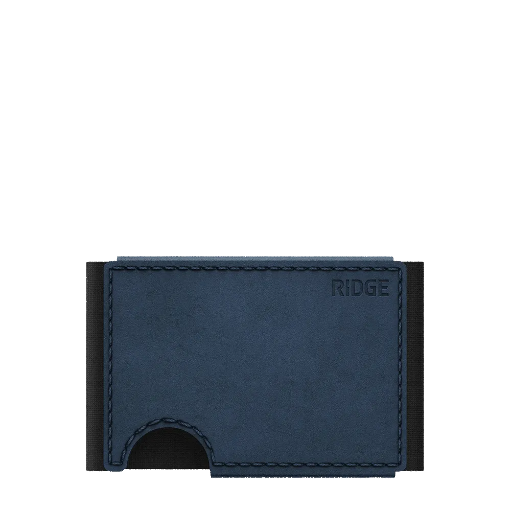 Ridge Biflex Wallet in Cobalt Blue