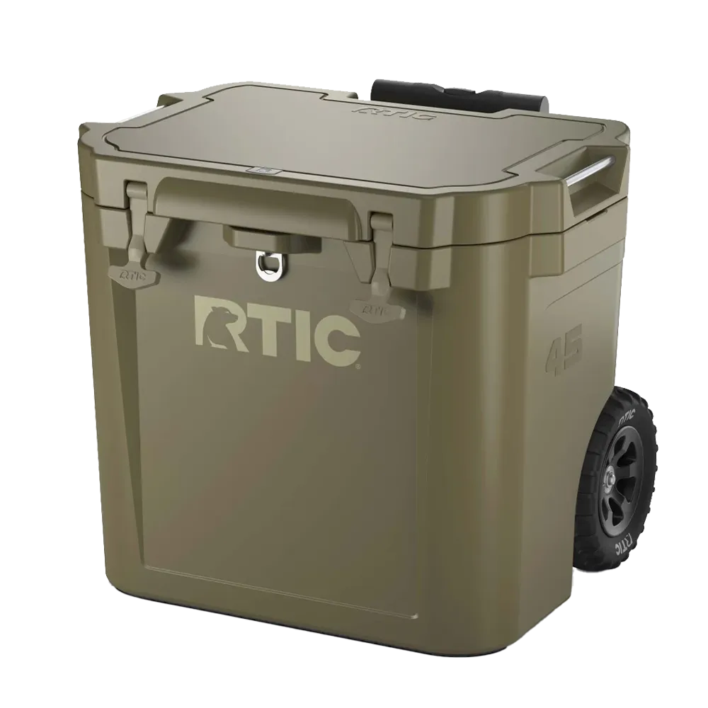 RTIC 45 Qt Wheeled Ultra Tough Cooler – Diamondback Branding