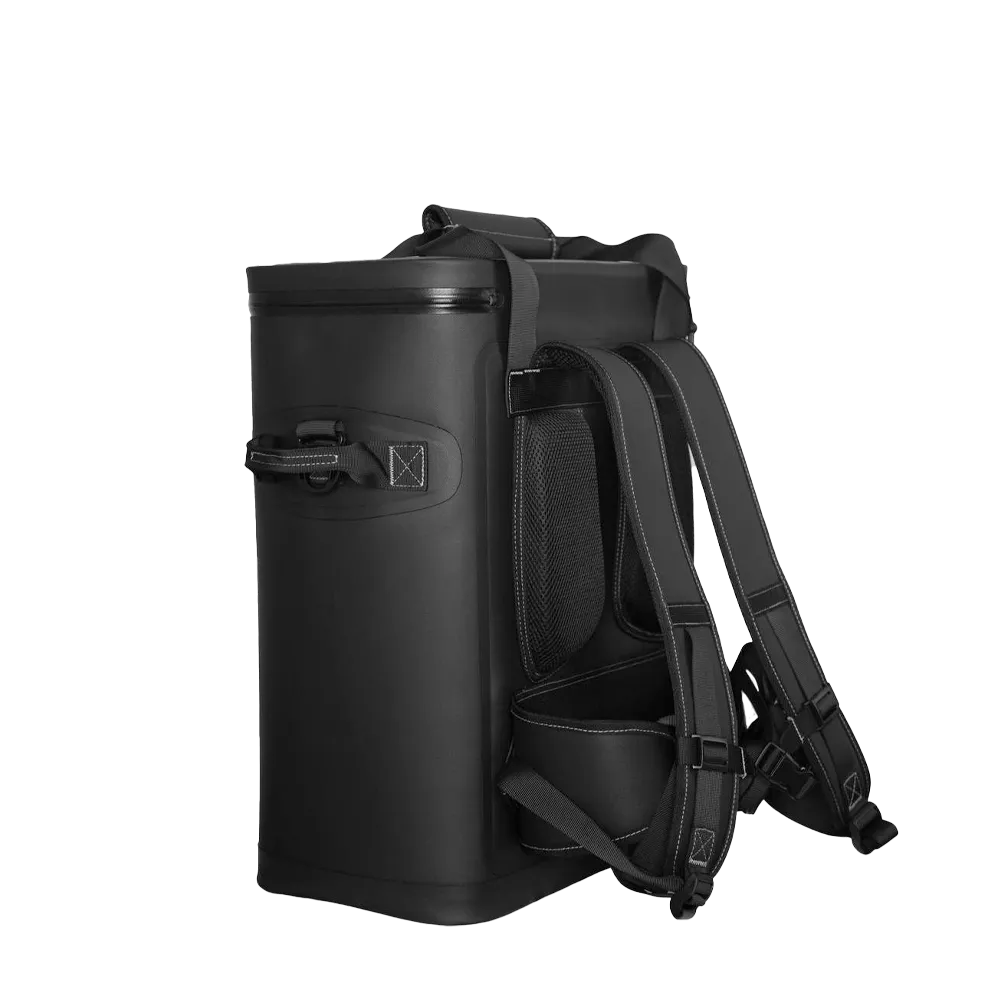 30 Can Backpack Cooler, Black, 2nd Gen 