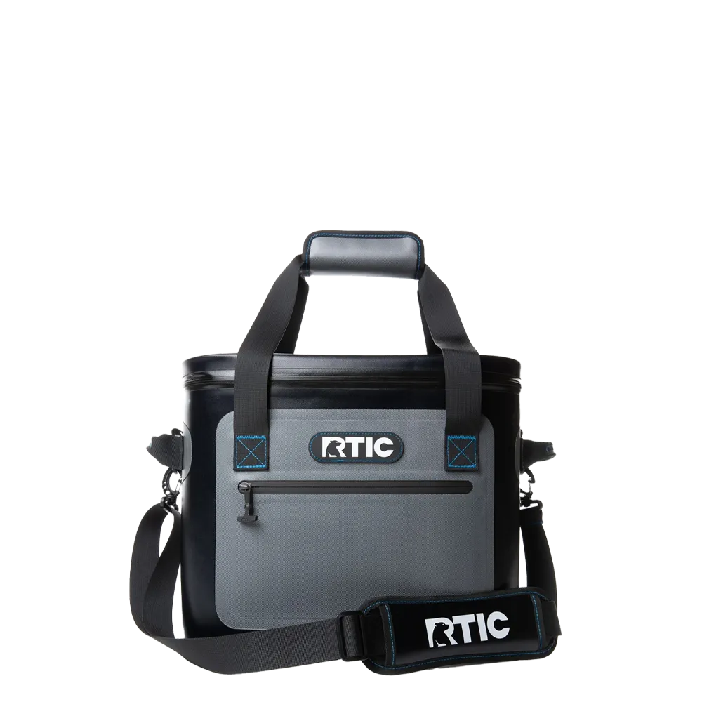  RTIC Soft Cooler 30 Can, Insulated Bag Portable Ice