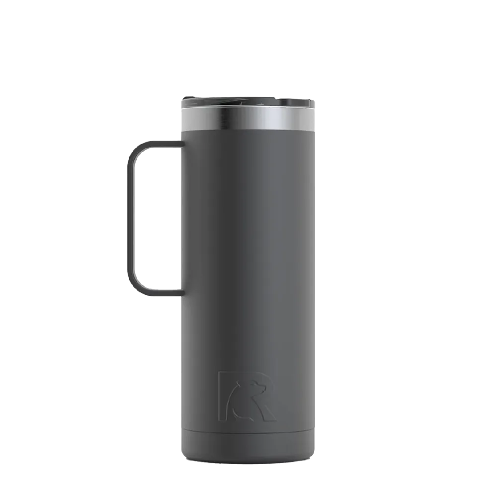 NEW RTIC 20 oz Tumbler Hot Cold Double Wall Vacuum Insulated 20oz Matte  Black