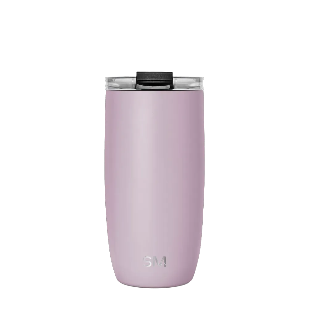 Simple Modern 16 oz Voyager Tumbler with Clear Flip Lid and Straw