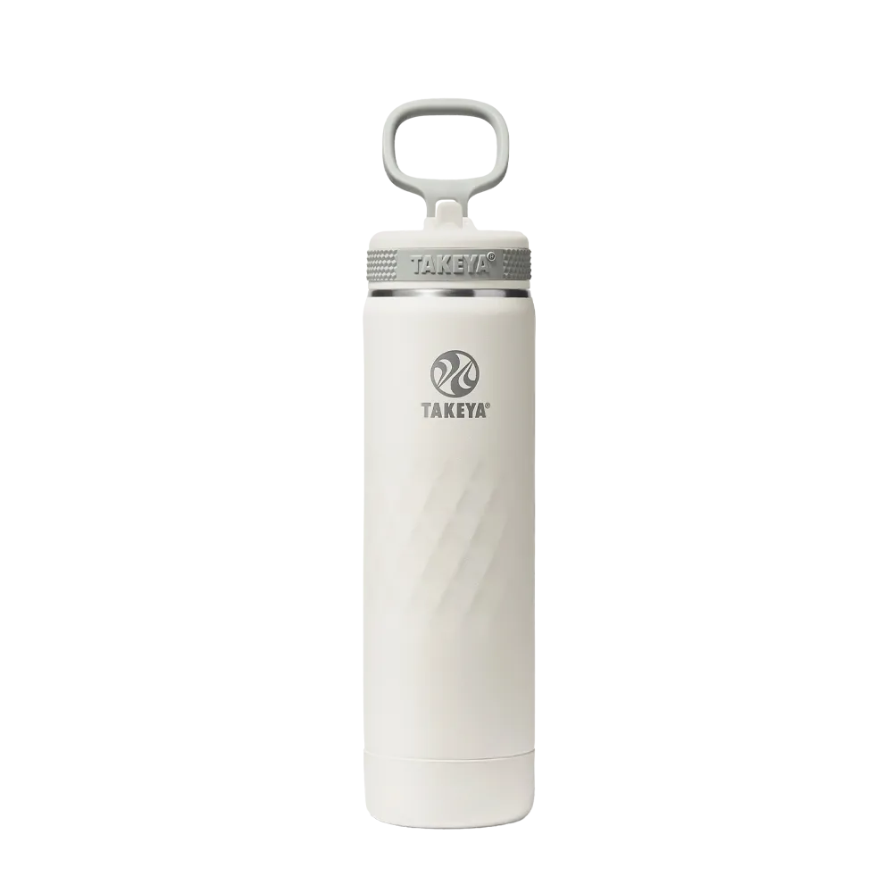 Takeya 22 oz Sport Water Bottle with Straw Lid