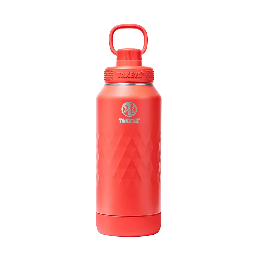 Takeya 32 oz Sport Water Bottle with Spout Lid