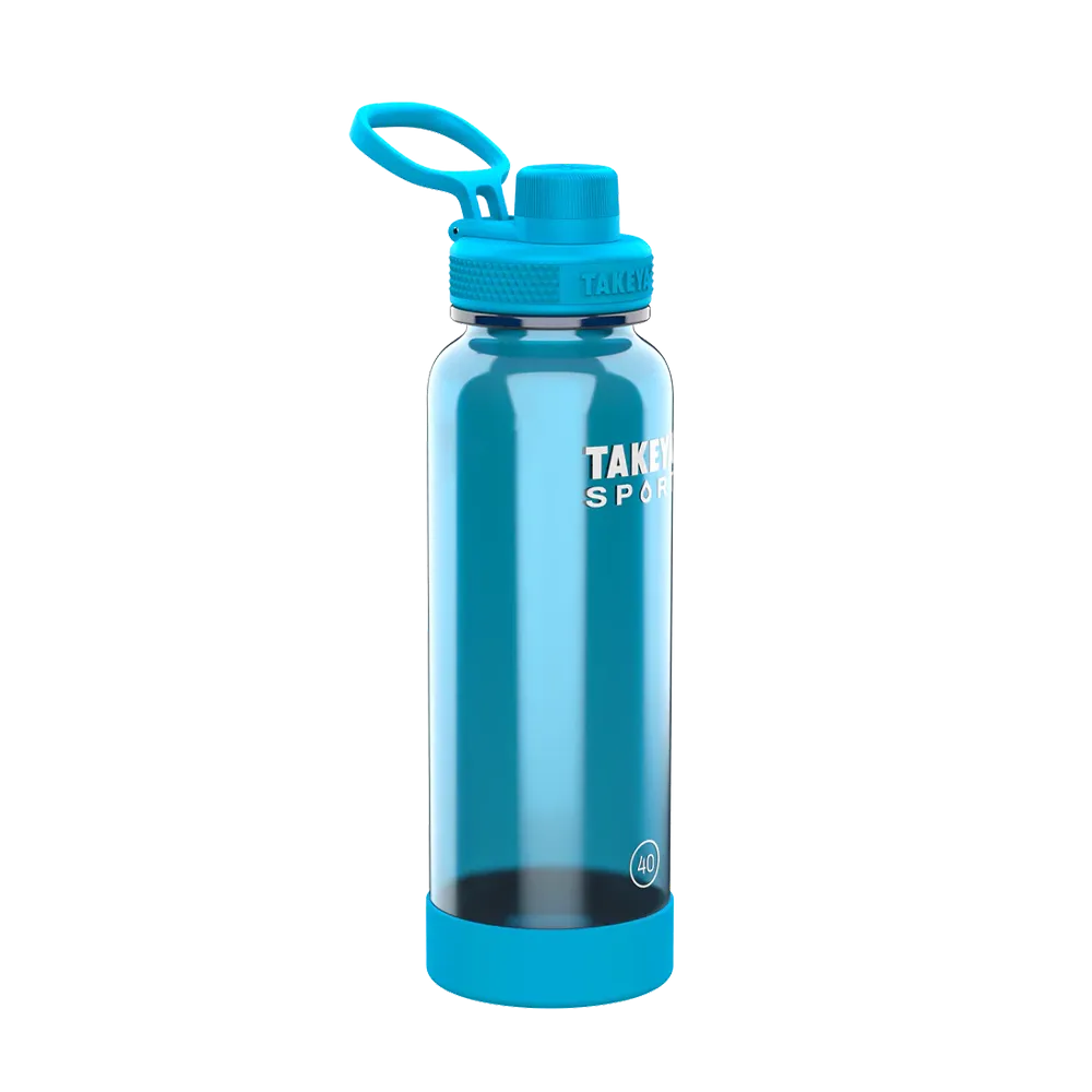 Takeya 40oz Tritan Sport Water Bottle With Spout Lid – Diamondback Branding