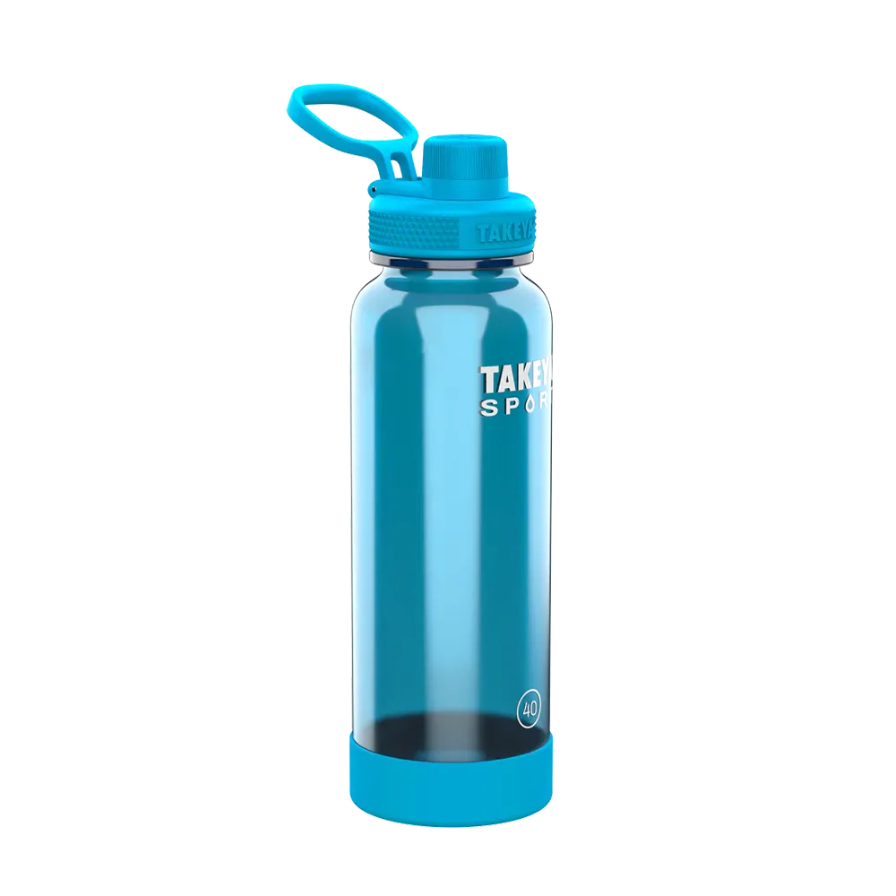 Takeya 40oz Tritan Sport Water Bottle With Spout Lid