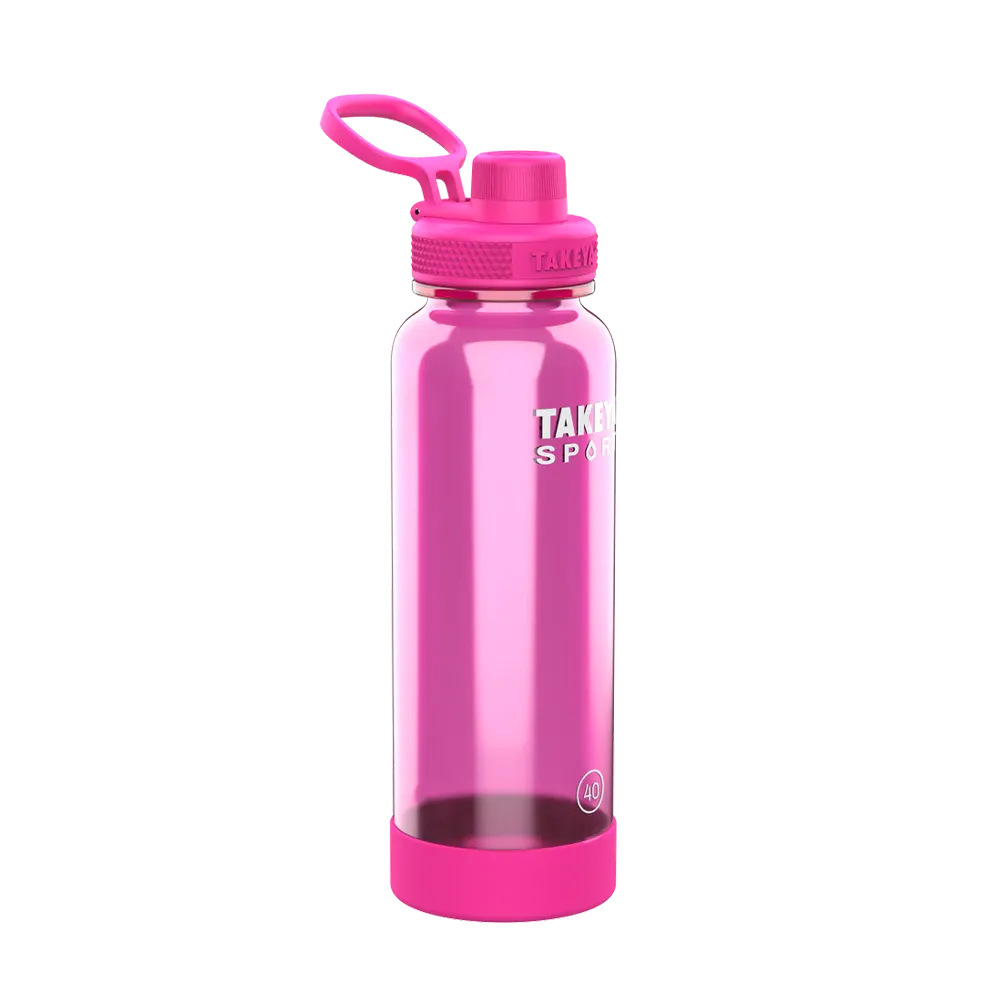 Takeya 40oz Tritan Sport Water Bottle With Spout Lid