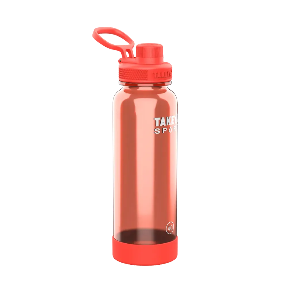 Takeya 40oz Tritan Sport Water Bottle With Spout Lid