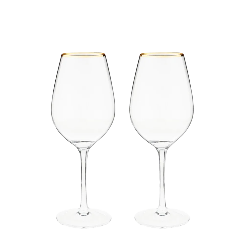 Twine Living Co. 14 oz. Stemmed Wine Glass (set of 2)