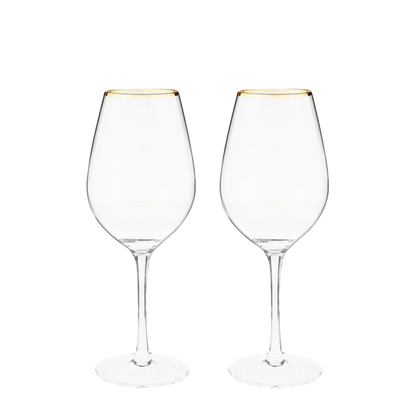 Twine Living Co. 14 oz. Stemmed Wine Glass (set of 2)